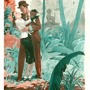 La Vie Parisienne 1931 1930s France Hy Fournier cc honemoons tropical jungles illustrations