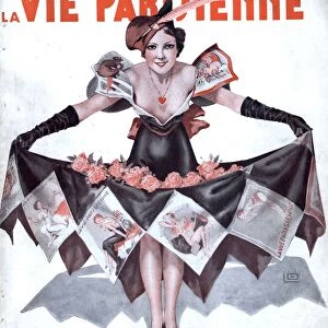 La Vie Parisienne 1935 1930s France magazines womens glamour dresses