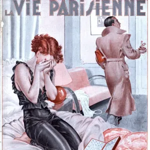 La Vie Parisienne 1936 1930s France magazines couples beds affairs jilted arguments