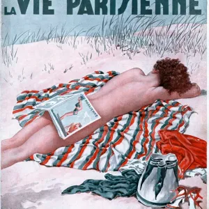 La Vie Parisienne 1936 1930s France magazines nudes naked beaches sunbathing erotica