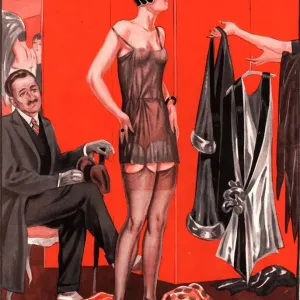 Le Sourire 1920s France erotica sales womens underwear