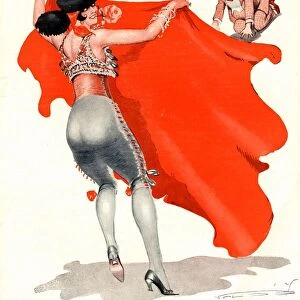 Le Sourire 1920s France glamour bullfights bull fights fighting bull-fights bull-fighting