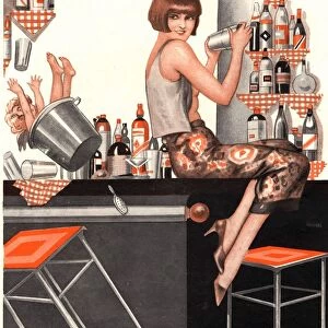 Le Sourire 1920s France womens cocktails magazines