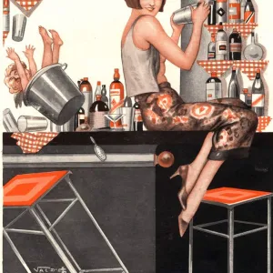 Le Sourire 1920s France womens cocktails magazines