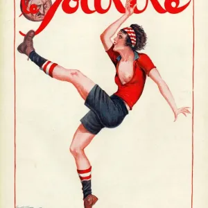 Le Sourire 1927 1920s France football soccer glamour magazines