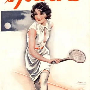 Le Sourire 1930 1930s France tennis womens magazines