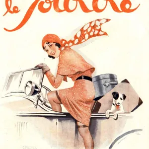 Le Sourire 1930s France cars magazines