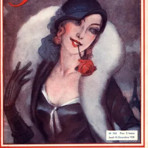 Le Sourire 1931 1930s France portraits glamour roses magazines