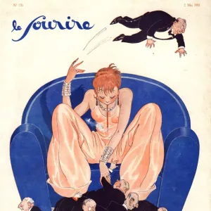 Le Sourire 1931 1930s France suitors glamour humour sexism discrimination magazines