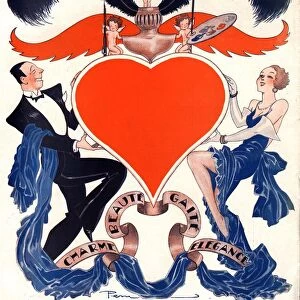Le Sourire 1932 1930s France valentines mens womens magazines valentines clothing