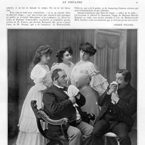 Le Theatre 1900s France humour colds