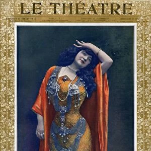 Le Theatre 1903 1900s France humour womens dresses portraits magazines