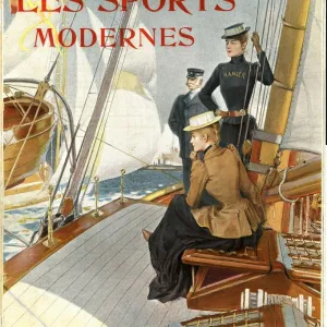 Les Sports Modernes 1910s France cc magazines sailing boats ships