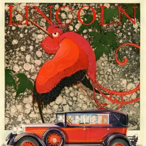 Lincoln 1928 1920s USA cc cars birds exotic