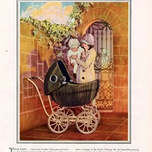 Lloyd Loom 1927 1920s USA cc prams baby babies