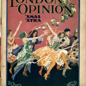 London Opinion 1919 Print, First Issue Magazine London Opinion 1919 Print, First Issue Magazine