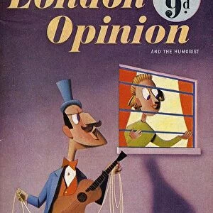 London Opinion 1950 1950s UK mcitnt guitars music magazines