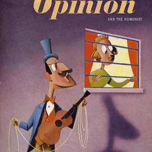 London Opinion 1950 1950s UK mcitnt guitars music magazines