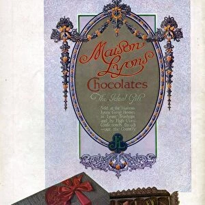 Maison Lyons 1923 1920s UK cc chocolates confectionery