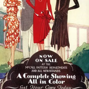 McCall Quarterly 1920s USA womens art deco