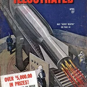 Mechanix Illustrated 1940s USA mcitnt rockets rockets visions of the future futuristic