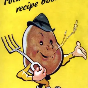 Ministry of Food 1930s UK potatoes recipes characters logos petes petes