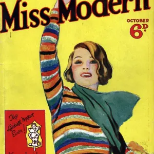 Miss Modern 1930 1930s UK first issue teenagers magazines Original not available