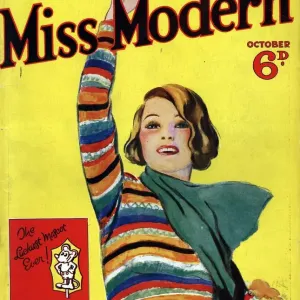 Miss Modern 1930 1930s UK first issue teenagers magazines Original not available