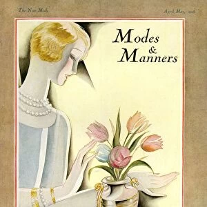 Modes & Manners 1925 1920s USA flowers arranging florists magazines
