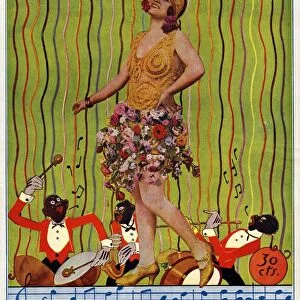 Mundo Grafico 1927 1920s Spain cc magazines bands flowers Jazz