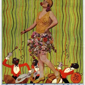 Mundo Grafico 1927 1920s Spain cc magazines bands flowers Jazz