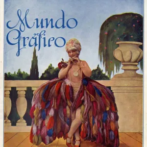 Mundo Grafico Spain cc magazines exotic costumes feathers womens