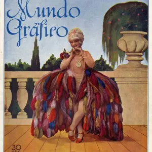 Mundo Grafico Spain cc magazines exotic costumes feathers womens