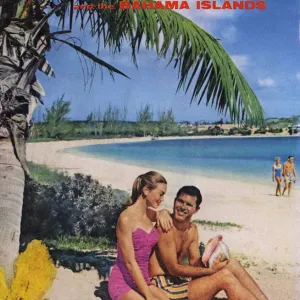 Nassau And Bahama Islands 1950s UK beaches seaside holidays sunbathing bahamas tourism