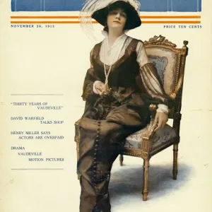 The New York Dramatic Mirror 1913 1910s USA womens portraits magazines