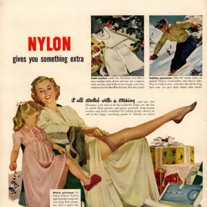 Nylon by DuPont 1940s USA nylons stockings hosiery