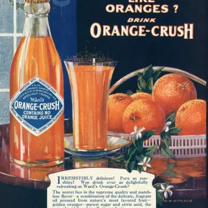 Orange-Crush 1920s USA oranges