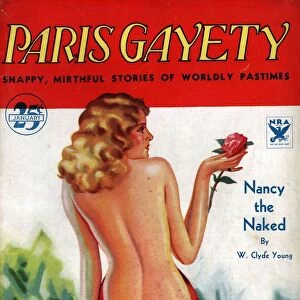 Paris Gayety 1930s USA glamour pin-ups magazines mens