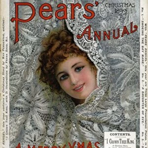 Pears Annual 1899 1890s UK cc Christmas cards