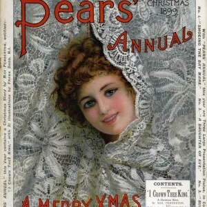 Pears Annual 1899 1890s UK cc Christmas cards