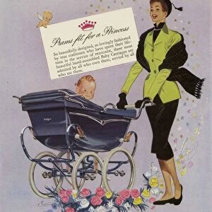 Pedigree 1952 1950s UK prams babies baby mothers