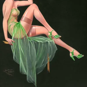 Pinups 1940s UK Laurence Miller pin-up pinups pin-ups woman women