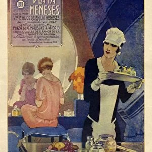 Plata Meneses 1928 1920s Spain cc maids servants hotels
