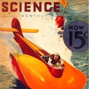 Popular Science 1930s USA visions of the future aeroplanes boats futuristic magazines