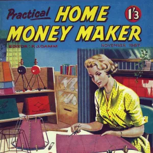 Practical Home Money Maker 1957 1950s UK DIY do it yourself home improvement magazines