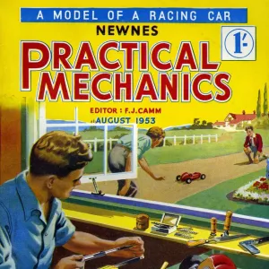 Practical Mechanics 1953 1950s UK magazines model cars