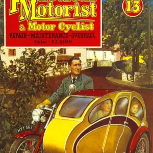Practical Motorist & Motor Cyclist 1956 1950s UK motorbikes magazines