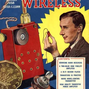 Practical Wireless 1950s UK radios diy hi-fi magazines gadgets do it yourself