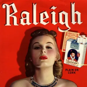 Raleigh 1930s USA glamour cigarettes smoking