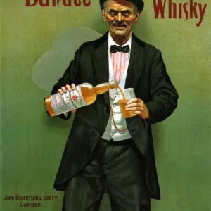 Robertsons 1904 1900s UK whisky alcohol whiskey advert Robertsons Scottish Scotch